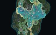 This is where you can find them with the underground Genshin Impact map layout turned on (Image via HoYoverse)